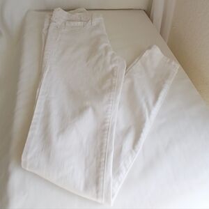 Women’s Flying Monkey White Denim Skinny Jeans Pockets  Size 28 Made in USA